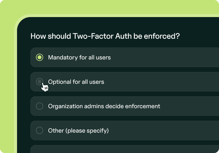Clarifying questions demo