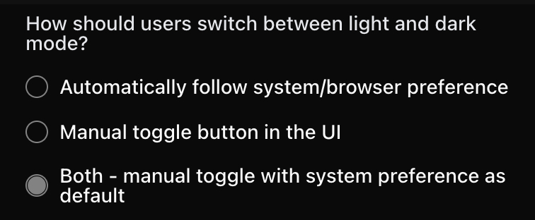 BrainGrid clarifying question about mode switching