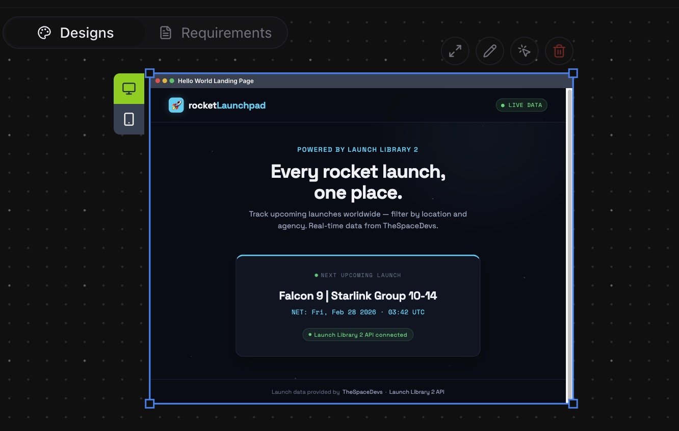 BrainGrid design with orange accents replaced by blue