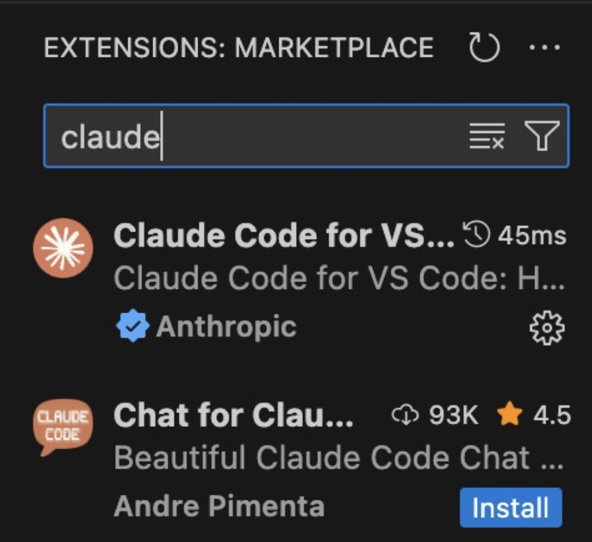 Claude Code extension