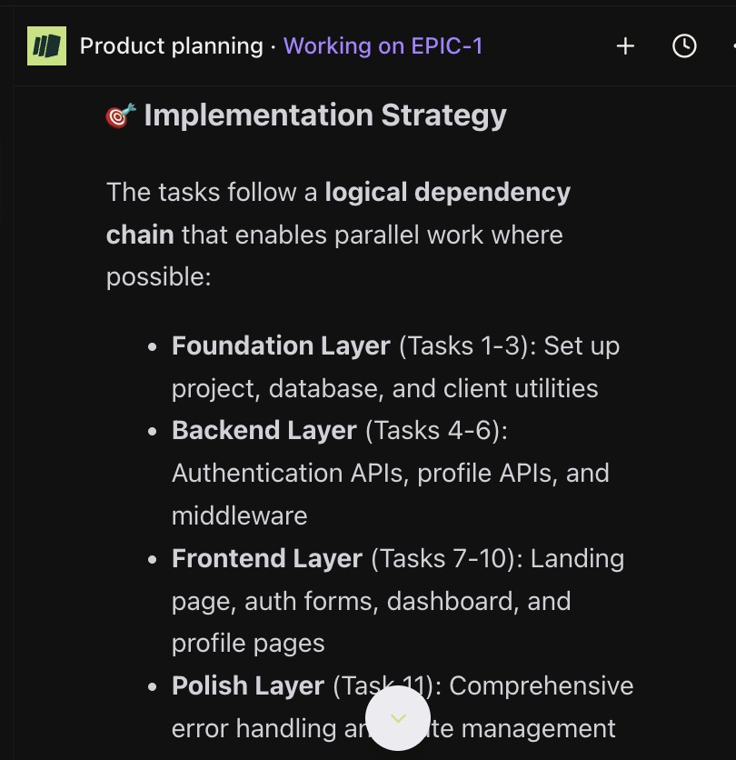 Requirement 3 task strategy